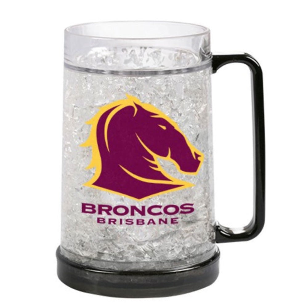Brisbane Broncos Logo Gel Ezy Freeze Mug
