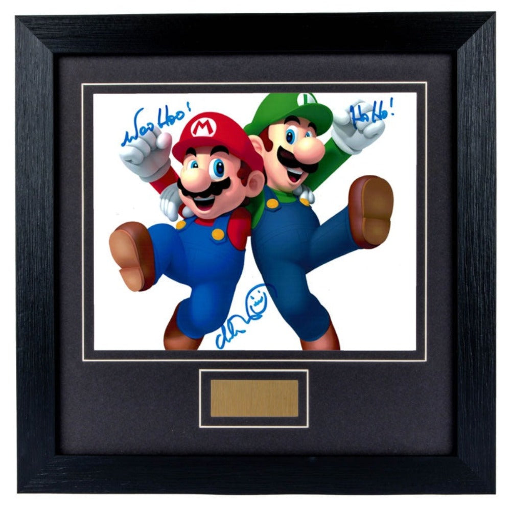 Charles Martinet Super Mario Brothers Signed Photo 2