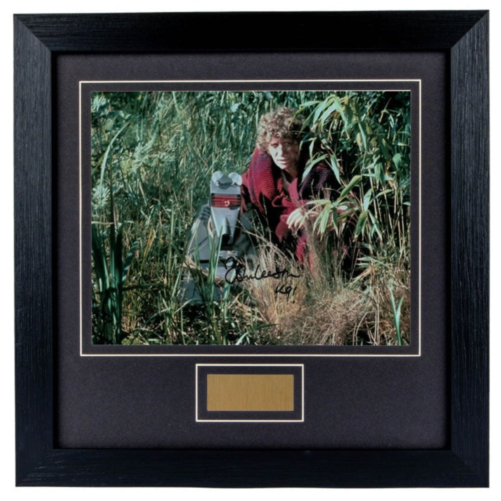 John Leeson Doctor Who Signed Framed Photo