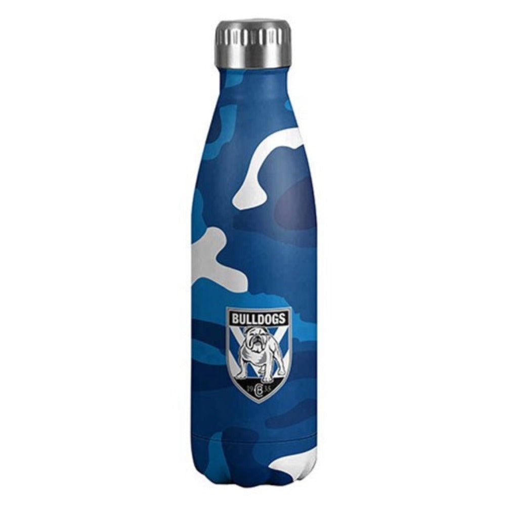 Bulldogs Stainless Steel Wrap Bottle