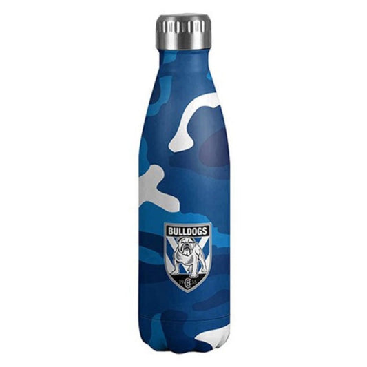 Bulldogs Stainless Steel Wrap Bottle