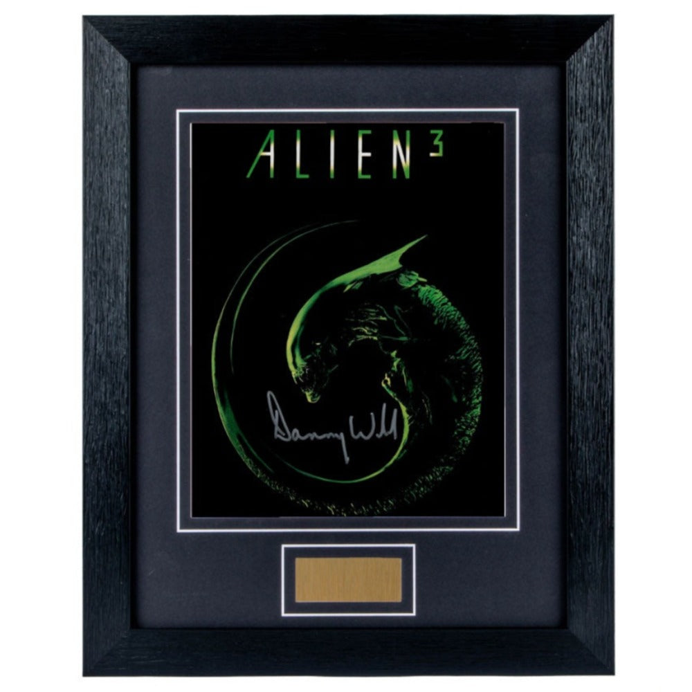 Danny Webb Alien 3 Signed Framed Photo 1
