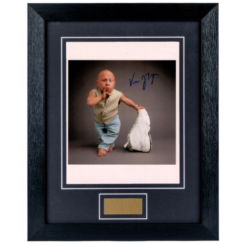 Verne Troyer Austin Powers Signed Framed Photo