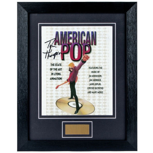 Ron Thompson American Pop Signed Framed Photo 03