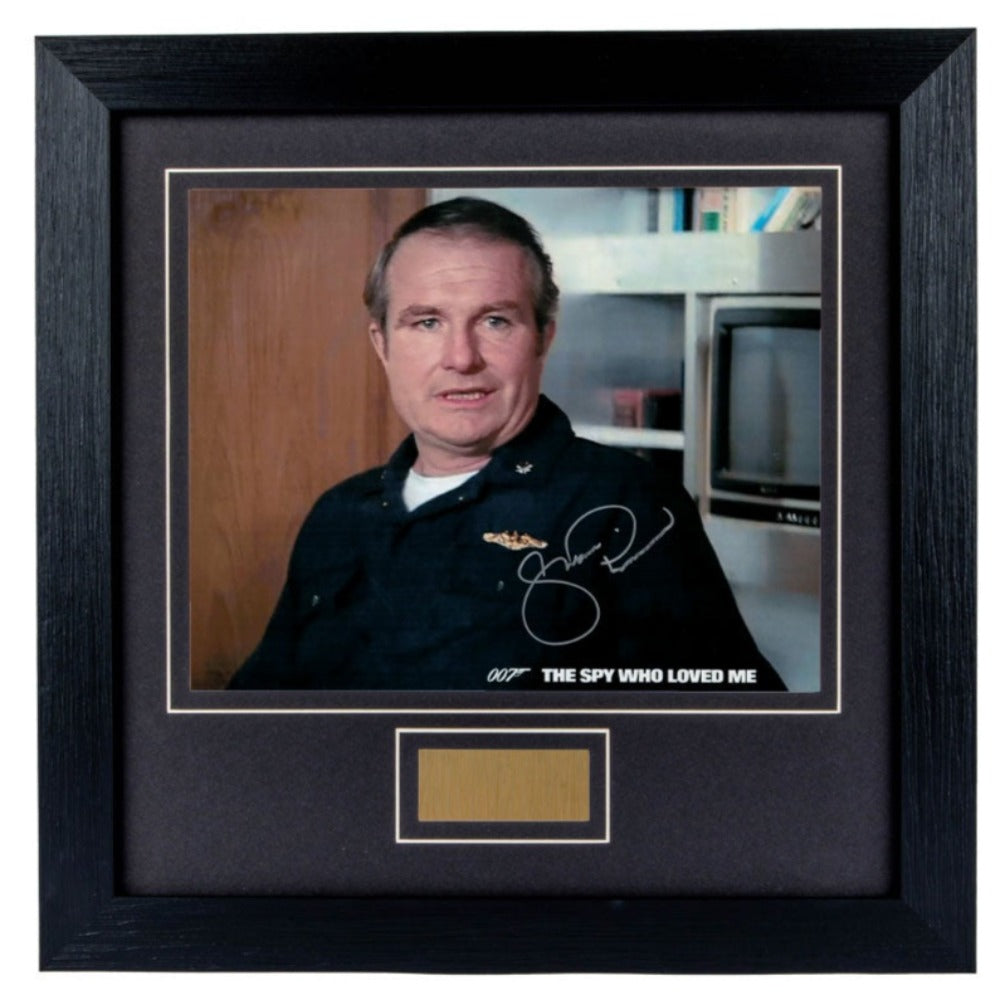 Shane Rimmer James Bond Signed Framed Photo – exclusivesignings