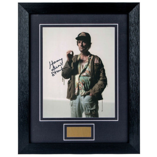 Harry Dean Stanton Signed Framed Photo