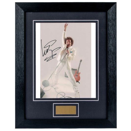 Leo Sayer Signed Framed Photo