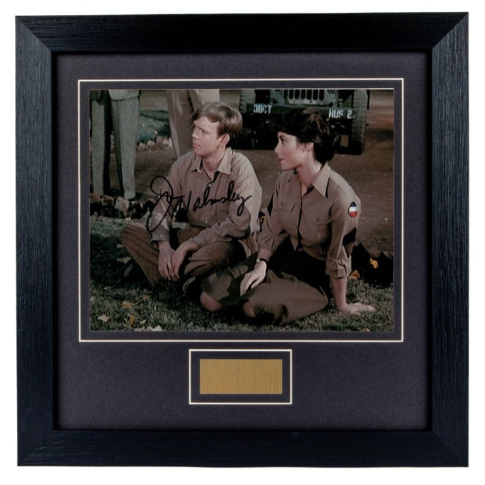 Jon Walmsley The Waltons Signed Framed Photo