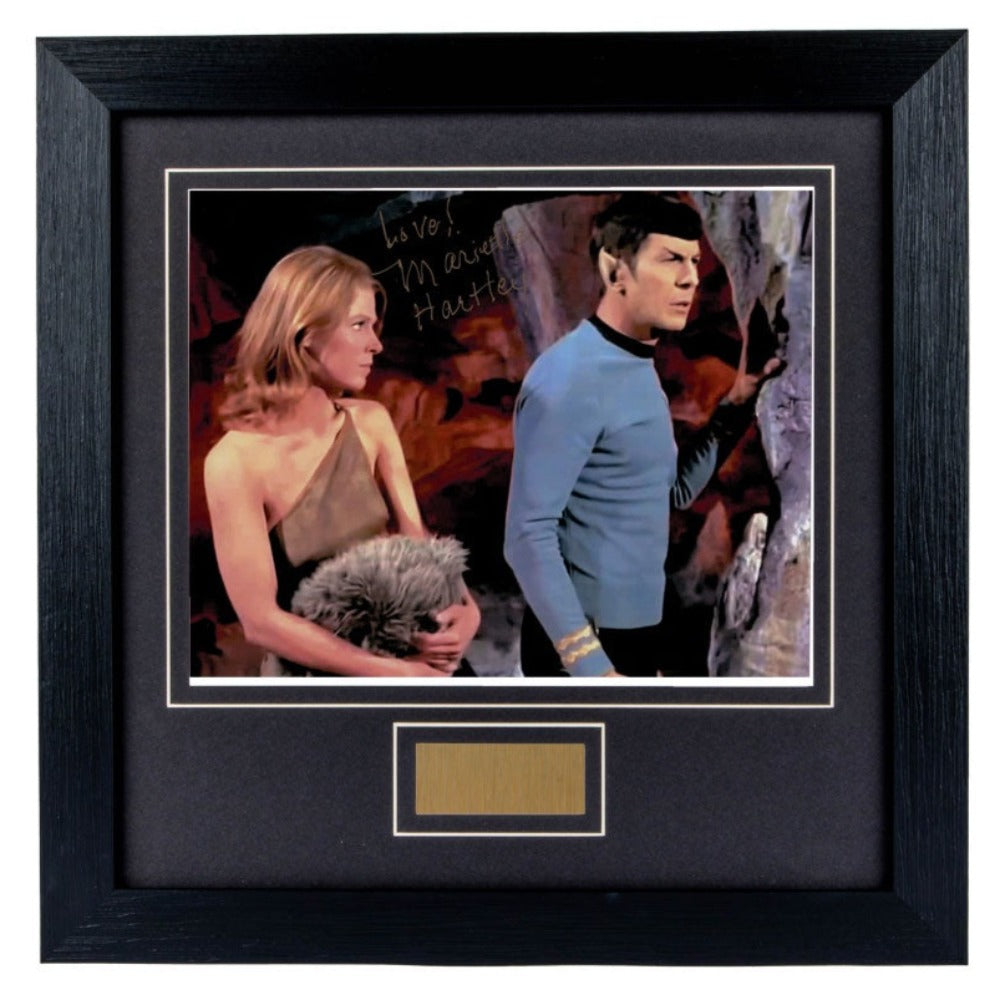 Mariette Hartley Star Trek Signed Framed Photo