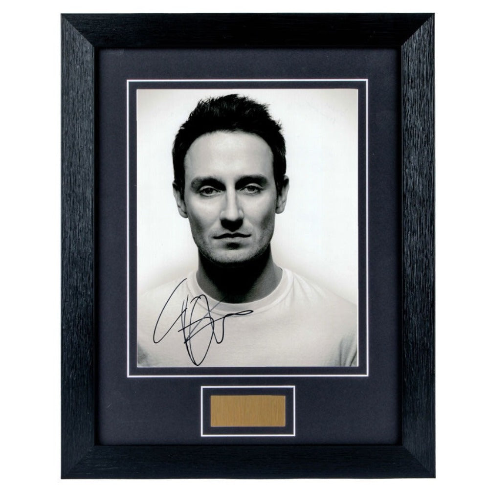 Josh Stewart Shooter Signed Framed Photo