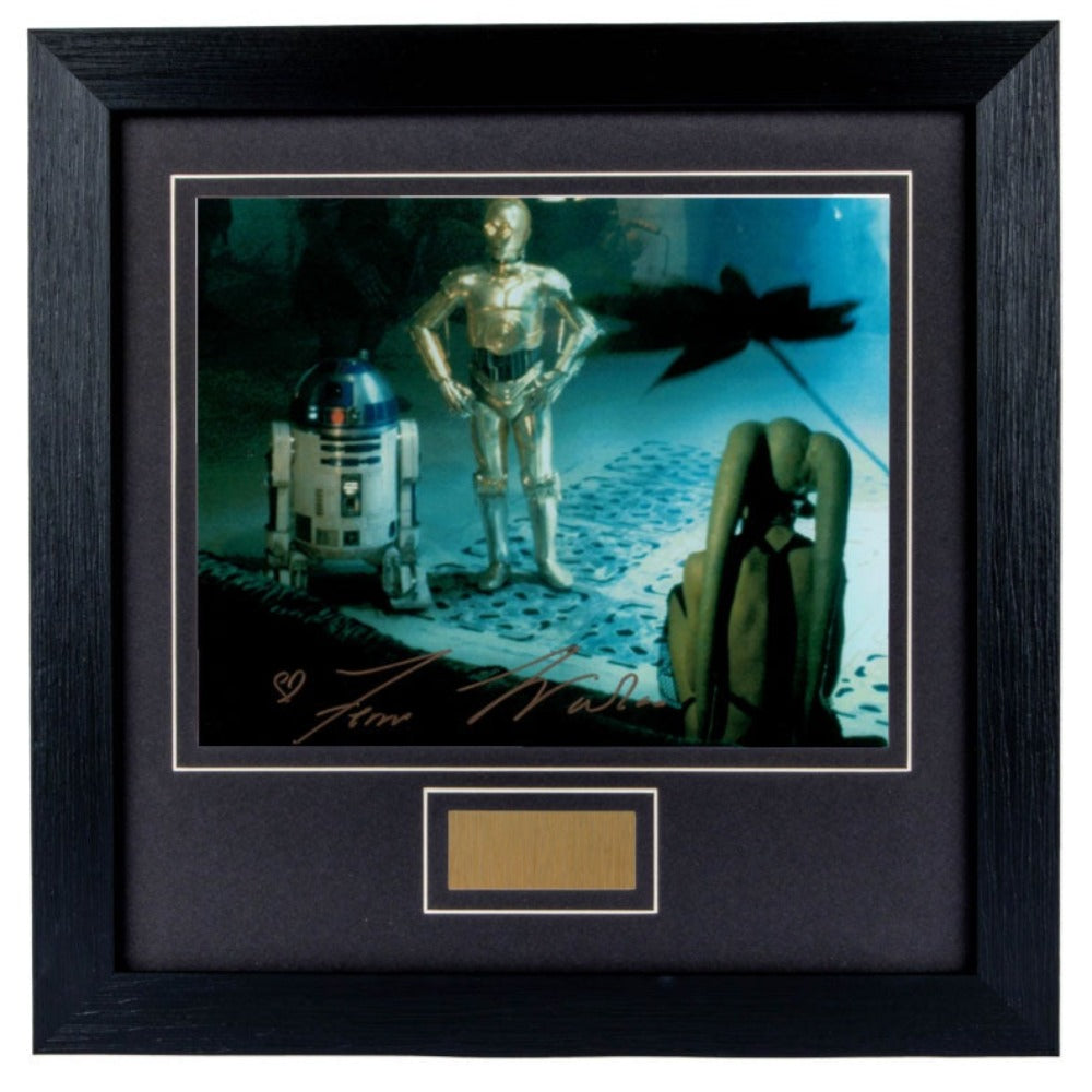 Femi Taylor Star Wars Signed Framed Photo 4