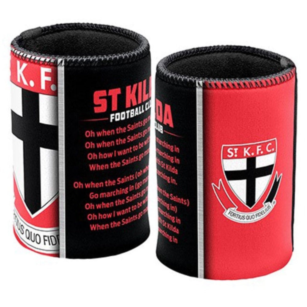 ST KILDA TEAM SONG CAN COOLER
