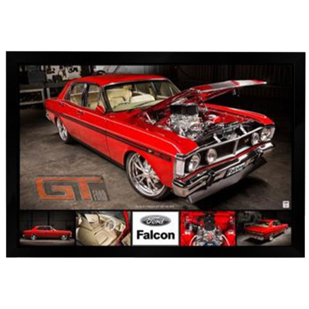 Ford Falcon GTHO Poster Framed