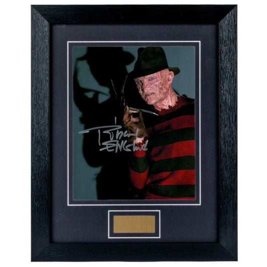 Robert Englund Nightmare on Elm Street Signed Framed Photo 03