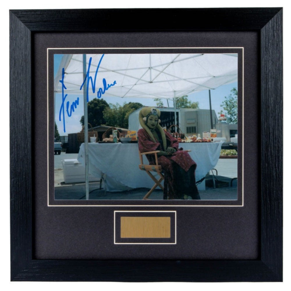 Femi Taylor Star Wars Signed Framed Photo 2