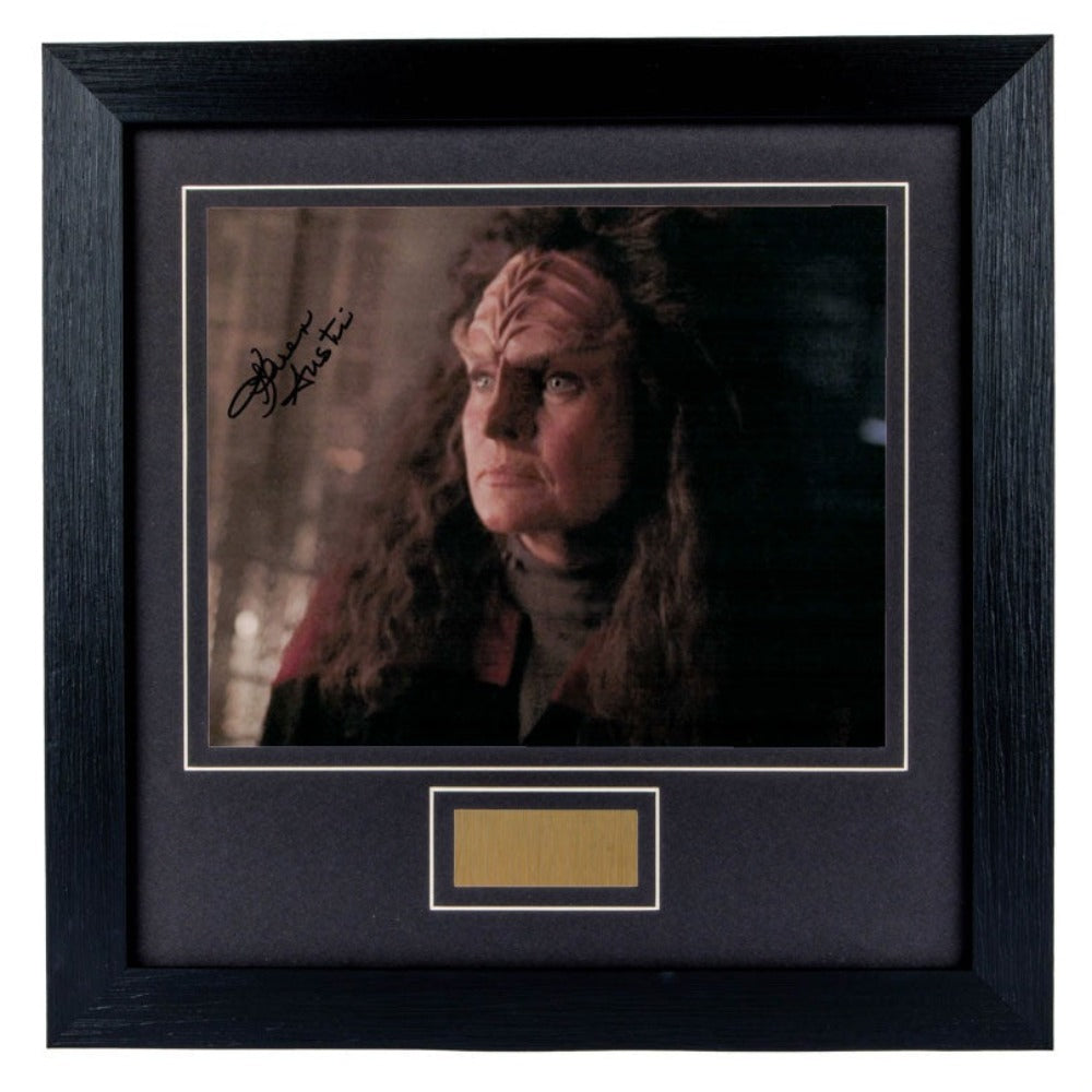 Karen Austin Star Trek Voyager Signed Framed Photo