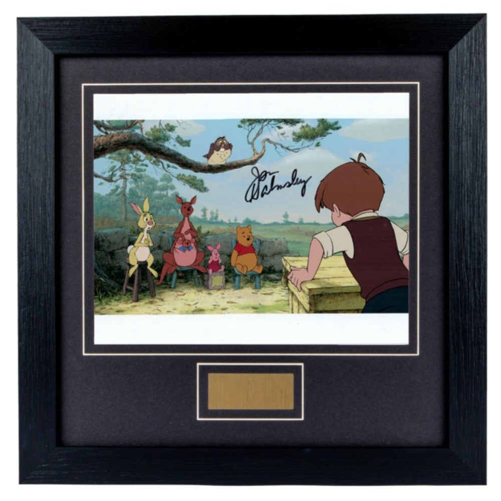 Jon Walmsley Winnie The Pooh Signed Framed Photo