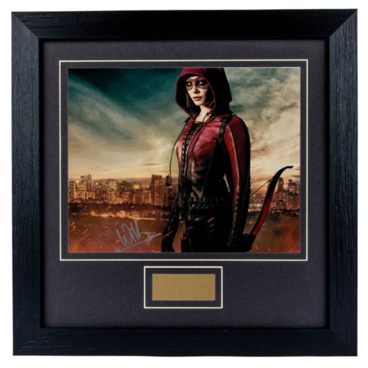 Willa Holland Arrow Signed Framed Photo