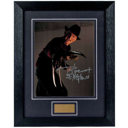 Robert Englund Nightmare on Elm Street Signed Framed Photo 01