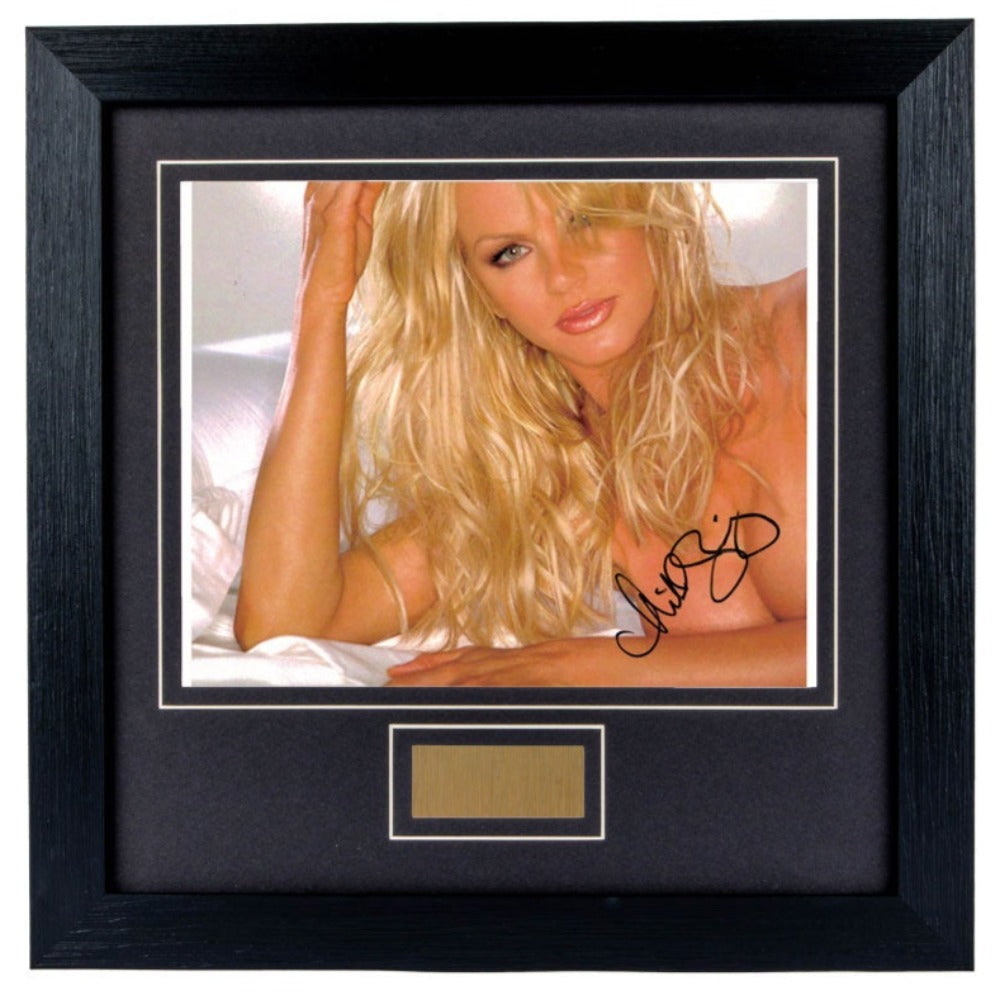 Nikki Ziering Signed 8x10 Photo 3 Framed