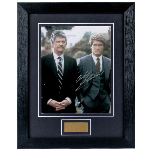 Andrew Stevens 10 To Midnight signed framed photo