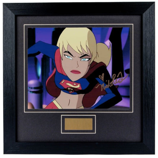 Nicolle Tom Supergirl Signed Framed Photo