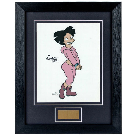 Lauren Tom Futurama Signed Framed Photo 1