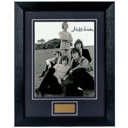 Mike d'Abo Manfred Mann Signed Framed Photo