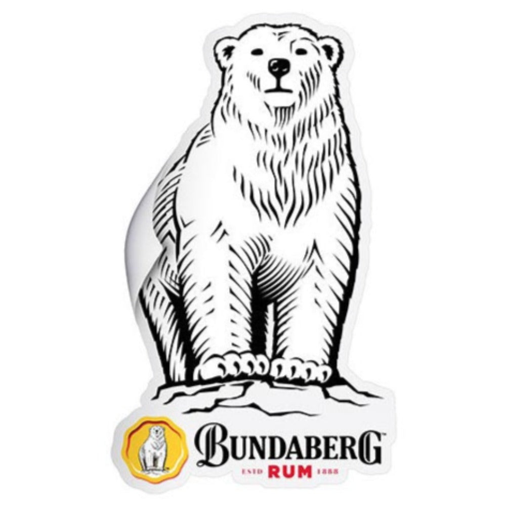 Bundaberg Rum Bear Sticker