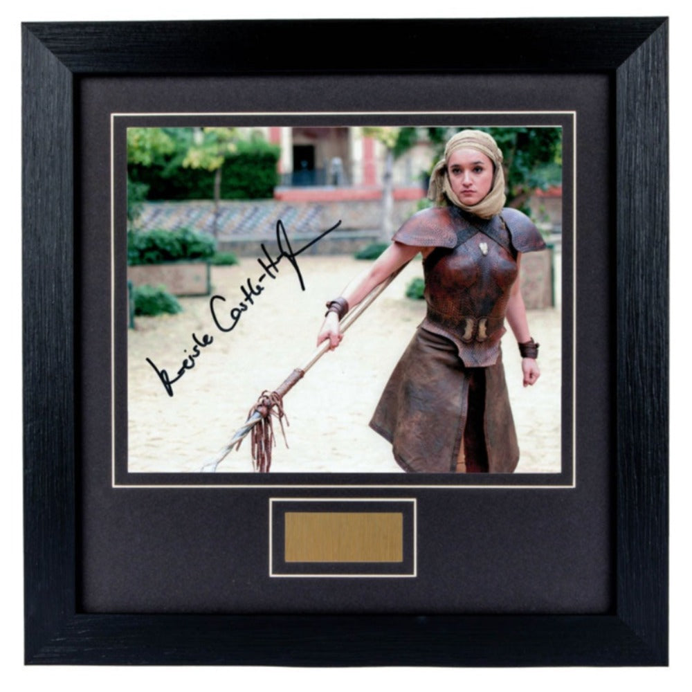 Keisha Castle Hughes Game of Thrones Signed Framed Photo