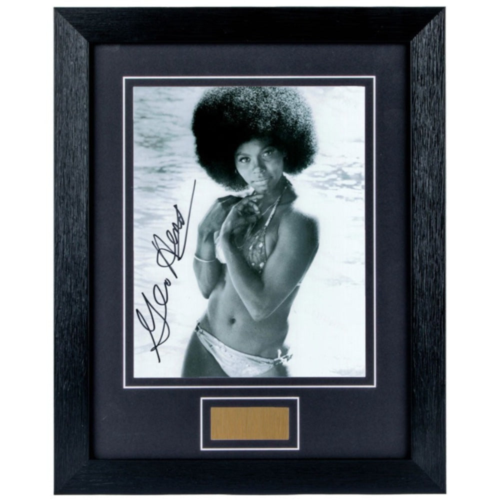 Live and Let Die - James Bond Gloria Hendry Signed 8x10 Photo Framed