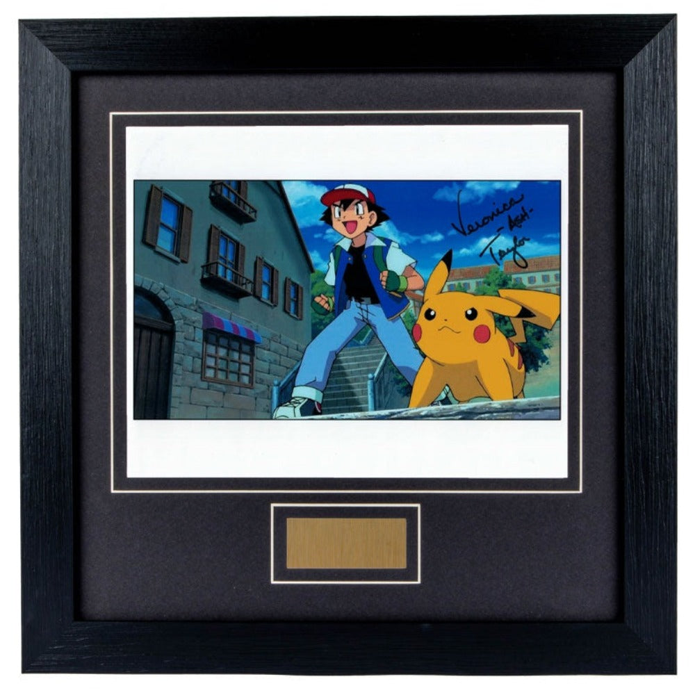 Veronica Taylor Pokémon Signed Framed Photo 2