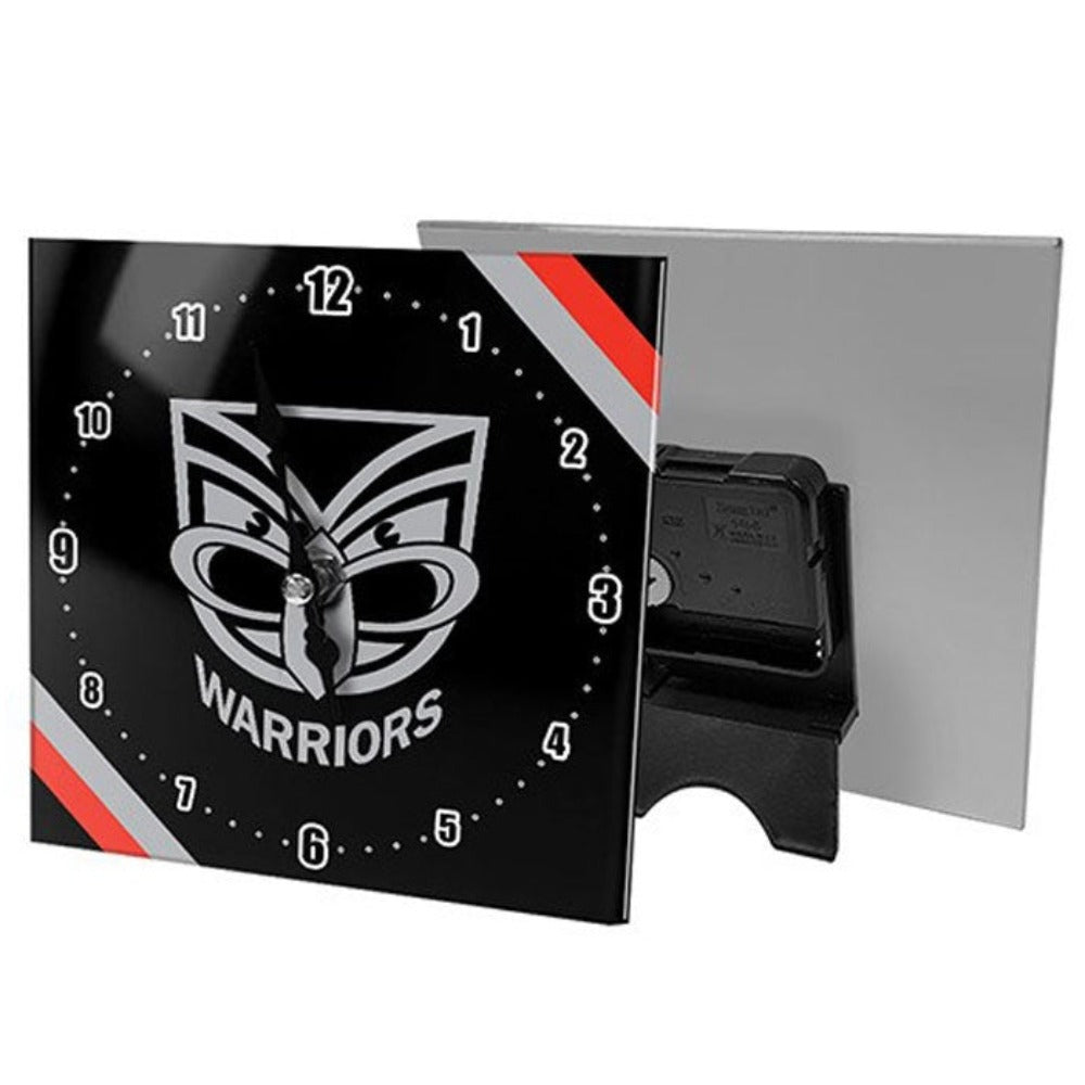 WARRIORS MINI GLASS CLOCK