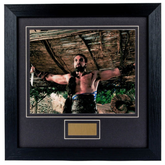 Jason Momoa Game Of Thrones Signed Framed Photo