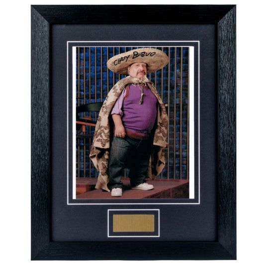 Chuy Bravo Signed Framed Photo 2