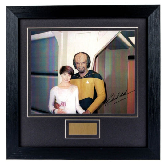 Rosalind Allen Star Trek Next Generation Signed Framed Photo 01