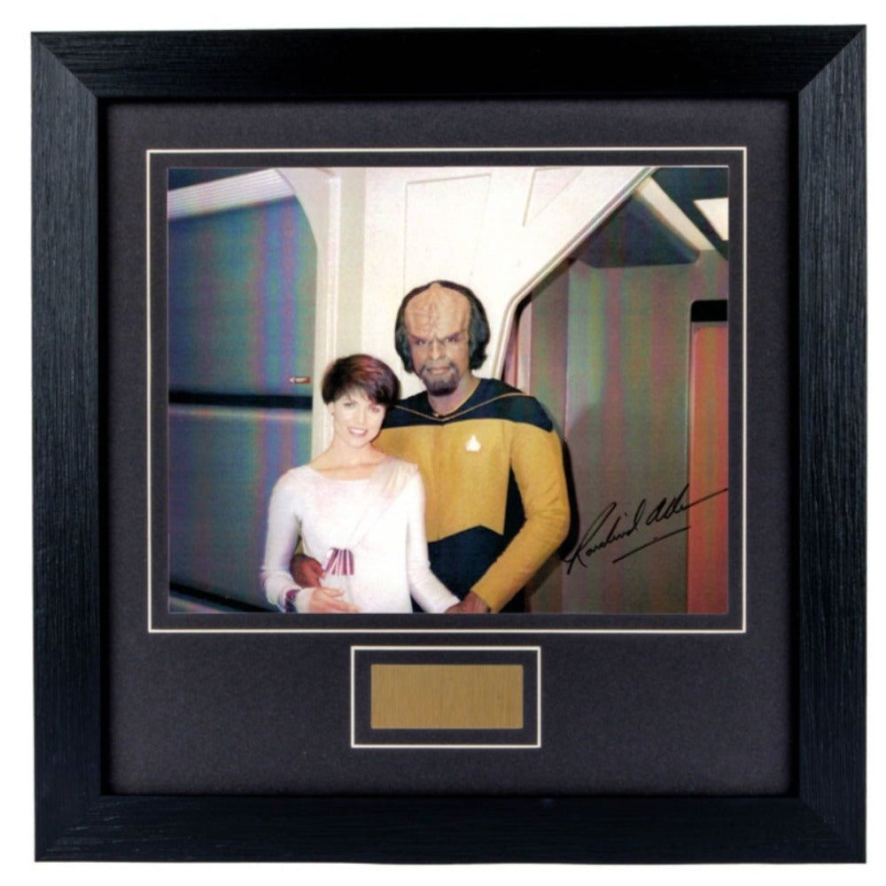 Rosalind Allen Star Trek Next Generation Signed Framed Photo 01