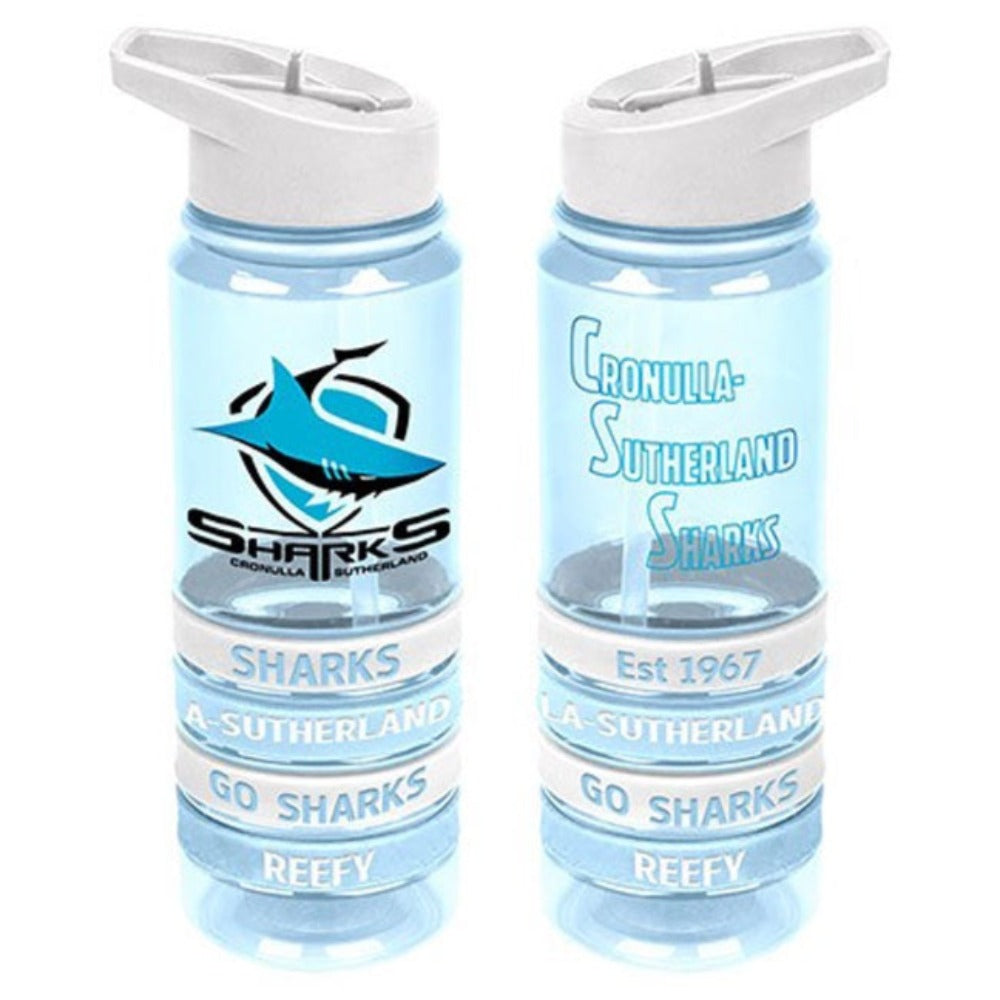 SHARKS TRITAN BOTTLE W BANDS