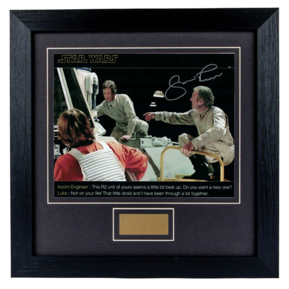 Shane Rimmer Star Wars Signed Framed Photo