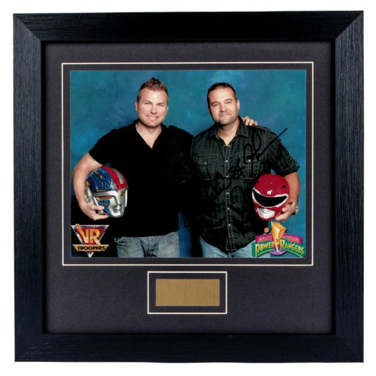 Austin St John Power Rangers Signed Framed Photo