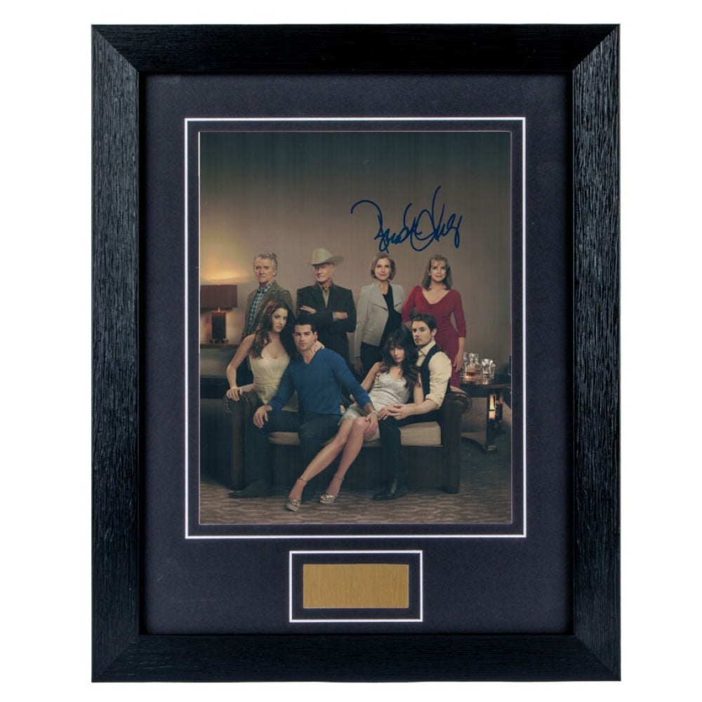 Brenda Strong Dallas Signed Framed Photo