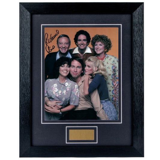 Richard Kline Three's a Company Signed Framed Photo