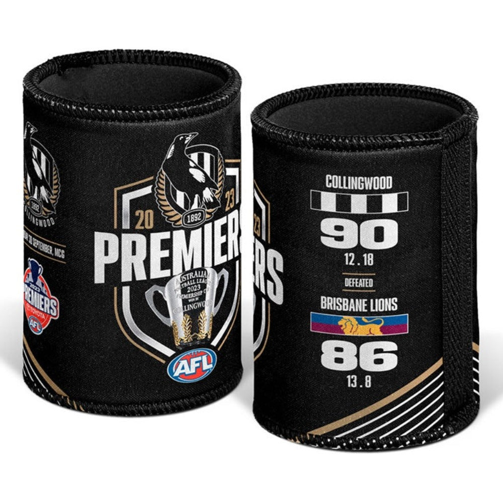 Collingwood Magpies Grand Final 2023  Commemorative Premiership Can Holder