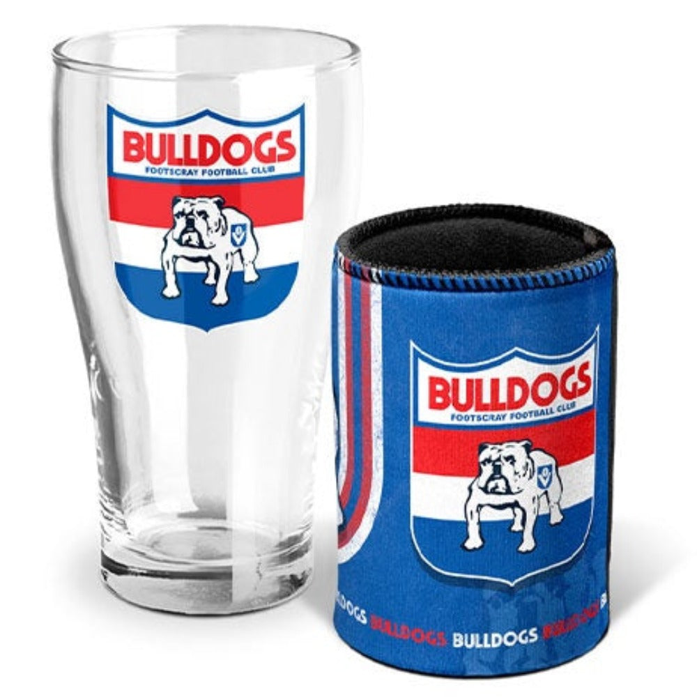 Western Bulldogs Heritage Pint & Can Cooler Pack