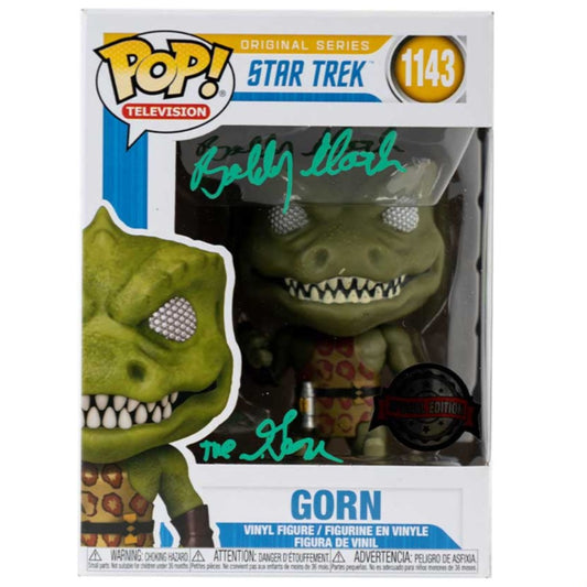 Bobby Clark The Gorn Star Trek #1143 Autographed Pop Vinyl