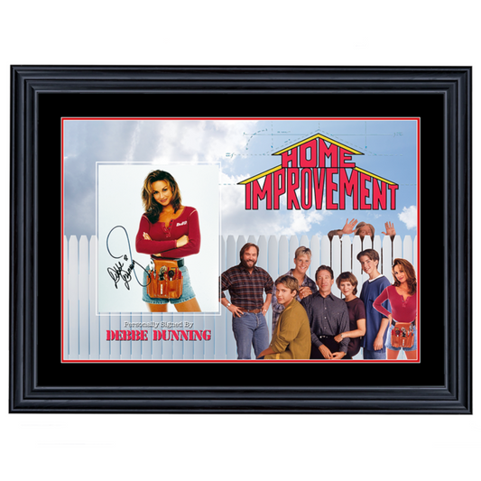 Home Improvement Debbe Dunning Signed 8x10 Photo 1 Framed