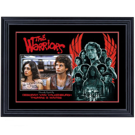 The Warriors Deborah Van Valkenburgh and Thomas G Waites Signed 8x12 Photo Framed