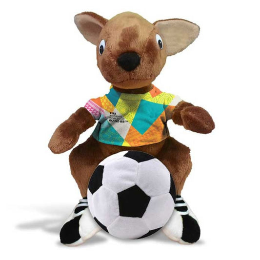 FIFA Women's World Cup 2023 Plush Toy Kangaroo Soccer Football