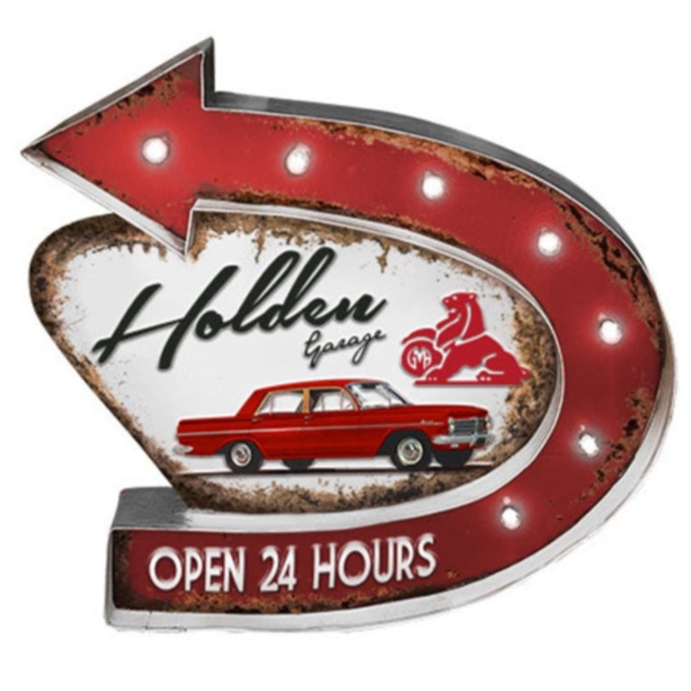 Holden Garage Light-up Sign