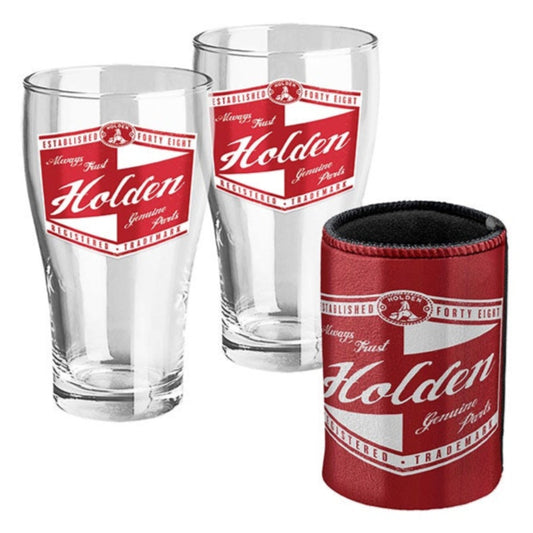 Holden S/2 Schooner & Can Cooler Set